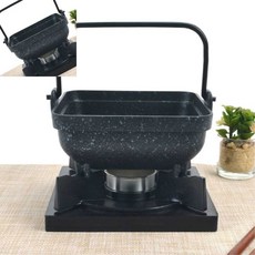 이햐 신사각우드워머기 신알콜다이 찜기 고체알콜버너 소형화로 포차버너 불총 사각 샤브냄비 사각워머기 소형버너 주방난방용, SY-7000불총