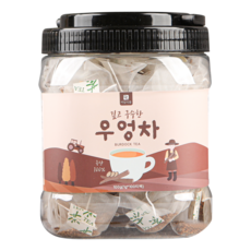 [식물유래 안심 생분해필터] 미담식품 우엉차 삼각티백, 1개, 100개입, 1g