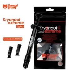 서멀 그리즐리 크라이오넛 익스트림 KE 페이스트 CPU/GPU 쿨러 대용량 복합 냉각 실리콘 1g, 06 Extreme 2g