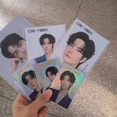 臺灣出貨-【官週 不是自印】C咖王一博代言限量小卡明信片C咖王一博代言, 1個, 隨機一張