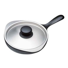 【日本柳宗理】南部鐵器迷你煎盤16cm（附不鏽鋼蓋）, 1個