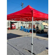 [캠핑파라솔웨건] 야외 4각형 방수 텐트 차양 우산 대형 코너 캐노피 스톨 특수 접이식 레인 쉘터 헤비 듀티 옥스포드 천, [13] 3x4.5 thick automatic rac