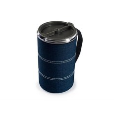 GSI Outdoors 사무실 또는 캠핑에서 휴대용 드립 커피 시스템용 887.2ml(30온스) JavaDrip 블루 300551, GSI Outdoors 사무실 또는 캠핑에서 휴대용 드