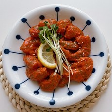 매니아가 찾는 매콤달콤 양념 소스 국내산 대하 순살 양념 깐새우장 200g, 1개