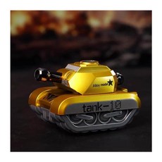탱크 모형 합금 궤도형 가동 장갑차 풀백 메커니즘 포함 어린이 및 남아용 스트레스 해소 자, 합금 탱크 [금색]은 포탄을 발사할 수 있습니