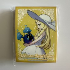 莉莉艾卡套，寶可夢卡牌保護套，精美人物設計，收藏必備，遊戲樂趣，高品質材質, 莉莉愛造型卡套, 1個