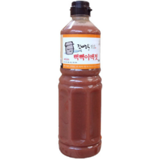 김명수젓갈 명인 3년 숙성 프리미엄 뻑뻑이액젓, 1개, 900ml