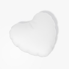 DIU 紅色條紋愛心抱枕套少女心公主房客廳裝飾靠枕情人節七夕汽車靠墊, 枕芯-33*39cm