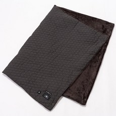 DVERG BRID USB電熱毯 2代 格菱紋 大尺寸電熱毯, 深灰, W120 D80