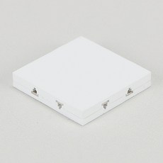 마그네틱레일 부속 ㅁ자 젠더 화이트 블랙 루멘룩스