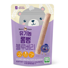 맛있는풍경 유기농 롱뻥, 블루베리맛, 30g, 3개