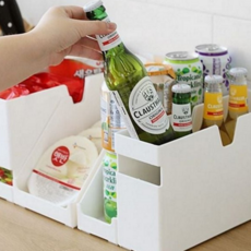 다용도 식품 정리함 냉장고 식료품 정리함 투명 수납함 팬트리 박스