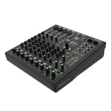 USB Onyx Mic 프리앰프 GigFX 이펙트 엔진 및 블루투스가 포함된 Mackie ProFX10v3+ 10채널 프로페셔널 아날로그 믹서, FX+ (Bluetooth), 12-Channel (Corded Electric)
