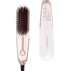 Anqueen 安晴 QA-N17/QA-N17B 溫控魔髮造型梳，一年保固, 有線款 QA-N17B, QA-N17B