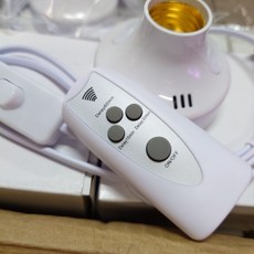 【沅購】110V E27燈頭 紫外線燈 殺菌 除臭 石英材質, E27無線定時器/15/30/60分鐘, 1個