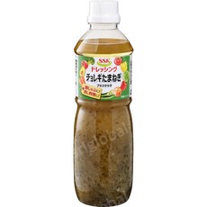 일본 에스에스케이푸드 SSK 플러스 샐러드 초래기 양파 드레싱 490ml 3개