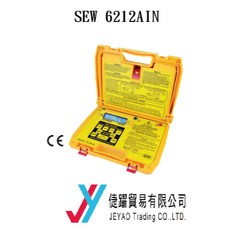 SEW 6212AIN 數位高壓絕緣測試儀, 1個