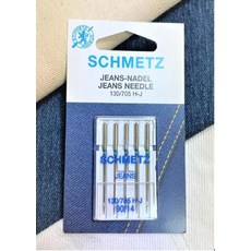 SCHMETZ 130/705 H-J 牛仔褲專用縫紉機針 90/14, 1個