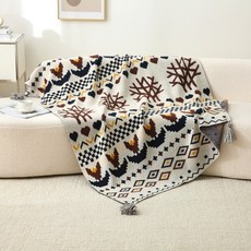 담요 니트 담요 따뜻한 아늑한 경량 장식 담요 에어컨 담요 침대 소파 올 시즌