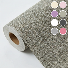 누가나 간편하게 풀없이 붙이는 벽지 인테리어 셀프도배 벽지 (가로 50cm x세로 2.8m), 린넨그레이