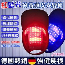 沛莉緹Panatec 紅藍光滋養頭皮養髮帽 K-543，無線頭皮護理，促進血液循環，強健髮根