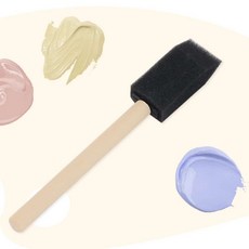 2.5cm 스펀지붓 미술스펀지 폼브러쉬