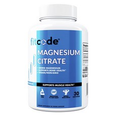 핏코드 마그네슘 시트레이트 400mg 베지 캡슐, 1개, 60정
