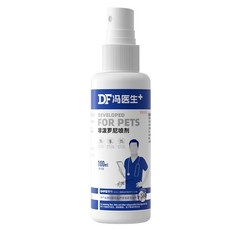 DF 冯医生 FOR PETS 非泼罗尼喷剂 寵物驅蟲噴霧 溫和配方, 非潑羅尼外驅噴劑, 1個, 100ml