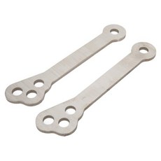 2pcs 오토바이 후면 하강 링크 키트 CB500X 2019-2021 용 스테인레스 스틸 실버 교체