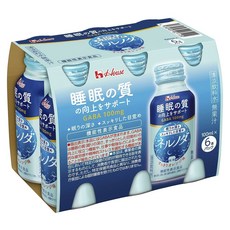 House 好侍 睡眠的質Gaba補充飲 100mg 6瓶入, 1組, 600ml