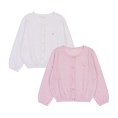 아가방 베키벨트니트가디건 O WHITE PINK 01S321453