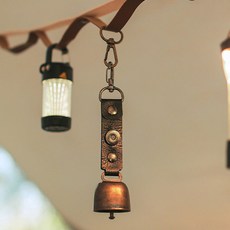 캠핑 배낭걸이 미니 풍경소리 캠핑종 미니종 배낭종, free, 블랙