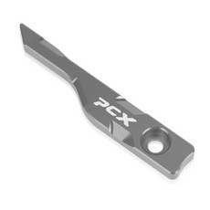 앞바퀴 센서 ABS 가드 커버 보호대 혼다 PCX125 PCX160 PCX 125 160 2021 2022 2023 오토바이 액세서리, [03] gray, 1개