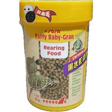 sera Raffy Baby-Gran 幼龜飼料, 1個, Sera 高效能幼龜飼料 100ml