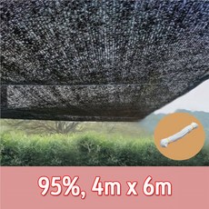 자연그늘 국산 햇빛 차광막 테라스 그늘막 옥상 비닐하우스 천막 가림막, 95%