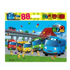 꼬마버스 타요 판퍼즐 (88조각), 키즈아이콘(아이코닉스)