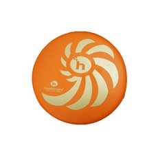 【Healgenart】安全軟式飛盤 戶外寵物玩具 炫彩飛盤 親子遊戲休閒 (橘.藍.綠), 1個