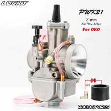 2T Universal Keihin Koso Oko 오토바이 PWK 기화기 30 34mm 레이싱 모터 용 파워 제트 포함, 14 21mm For OKO