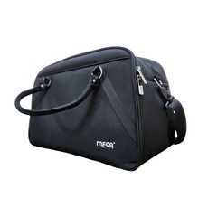 【海夫健康生活館】MEGA GOLF 降落傘布料 簡單粗暴高爾夫衣物袋(C0288), 1個, 黑