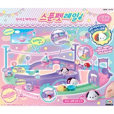산리오캐릭터즈 스푼펫 레일, 1개, 상세 설명 참조