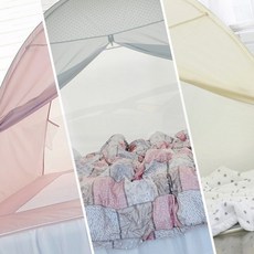 원터치 난방 텐트 2인용 겨울 실내 방풍 보온 돔