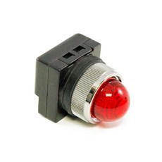 정광테크 JK-1025 파일럿램프 25 적색 DC24V LED 표시등 판넬용 인디케이터
