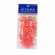 털방울 뿅뿅이 일반 분홍 폼폼장식 솜뭉치 DZWFMC9CU, 본상품