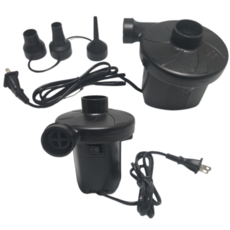 鯨魚網購 電動打氣機 110V 150W 大功率超強風力 充吸兩用附3氣嘴 CE ISO SGS認證, 1個, x19超強電動打氣機:充吸二用