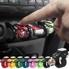 미니쿠퍼 스위치링 2세대 3세대 4세대 버튼링 전차종호환 버튼링 R시리즈 F시리즈 2025년출시 뉴미니 빨대링 악세사리 용품, 1개, 블랙