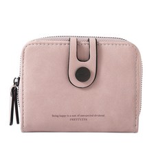 小錢包女短款2025新款學生日系韓版可愛摺疊卡包錢包一體包零錢包