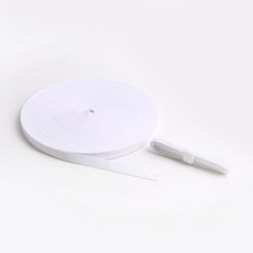 방구석상인 헤링본 면 테이프 끈 45m, 1개, 화이트-15mm