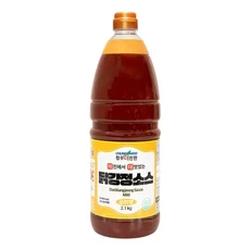 청우 더진한 닭강정 순한맛 소스 2.1kg, 1개