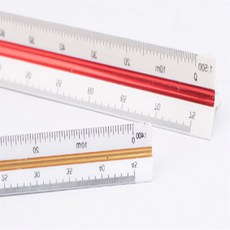 니니픽 삼각스케일자 전문가용자, 15cm - 고배율