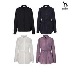 아다바트 경량 셔츠형 자켓 2종세트 여성 블랙3컬러 택1 1043984, 095, 3.블랙+라일락_ABFYKBO03_00 1043984